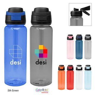 50401 - 32 Oz. Pop Sip RPET Bottle