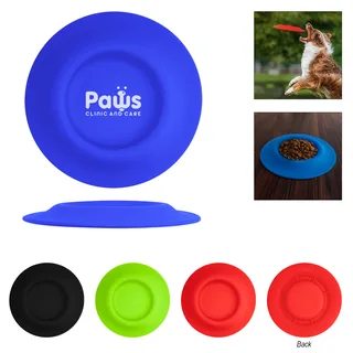 80027 - 2-In-1 Flying Disc Pet Bowl