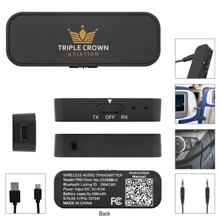 25268 - Wireless Audio Transmitter & Receiver