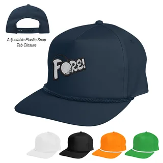 15071 - Stroke Play Solid Rope Cap