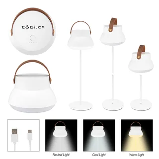 20093 - Rechargeable Lamp With Removeable Lantern Top