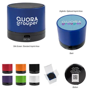 27762 - Wireless Mini Cylinder Speaker 2.0