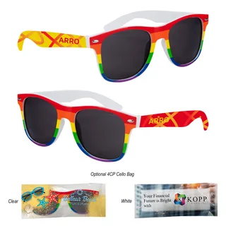 58219 - Full Color Prism Malibu Sunglasses