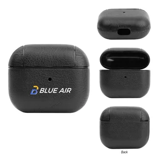 25619 - Leatherette Earbuds Charging Case