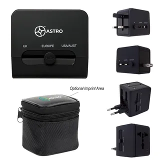 25329 - 20W Universal Travel Adapter With Type-C