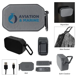 25271 - Mini Magnet Speaker With Carabiner