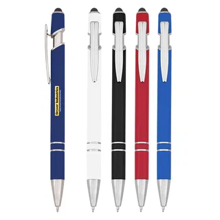 11578 - Roslin Incline Stylus Blue Ink rABS Pen
