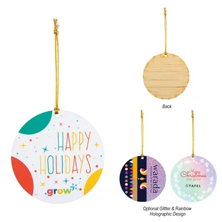 1947 - Wood Ornament - Circle