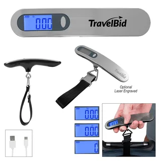 9759 - Rechargeable Luggage Scale With Digital Display