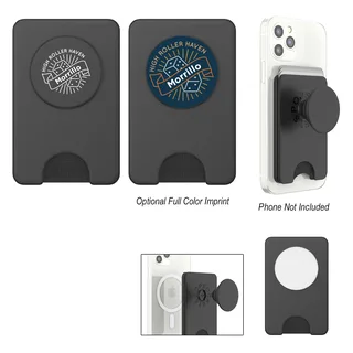 26053 - PopSocketsâ„¢ PopWallet+ for Magnetic Wireless Charging