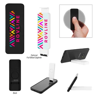 25627 - Fun Spinner Phone Stand With Screen Cleaner