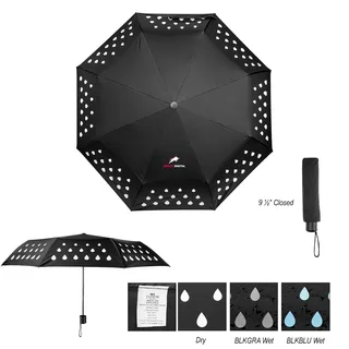 45020 - 42" Arc Color Changing Umbrella With 100% rPET Canopy