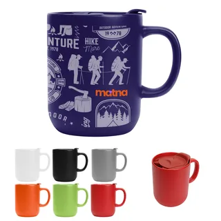58198 - 14 Oz. Full Color Michigan Ceramic Mug