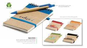 CP23103 - Libreta Reciclada De Bolsillo Leknes