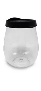 CP21704 - VASO SWIG PARA VINO, ACRILICO.