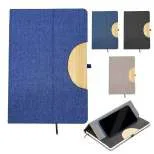 CP23814 - CUADERNO DE CARATULA RIGIDA EN TELA,